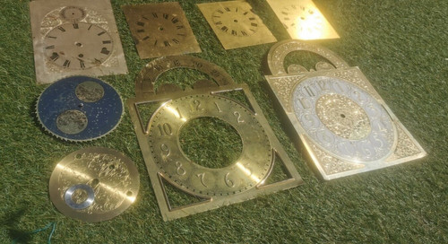 Selection vintage metal - selection, of