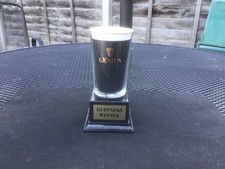 Vintage Guinness Breweriana Guinness Genius Trophy.