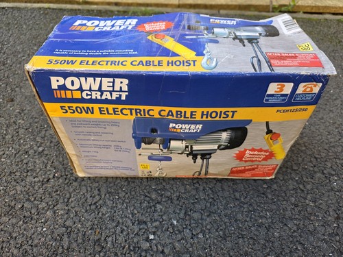 Power craft pceh125 250 - craft, 550w