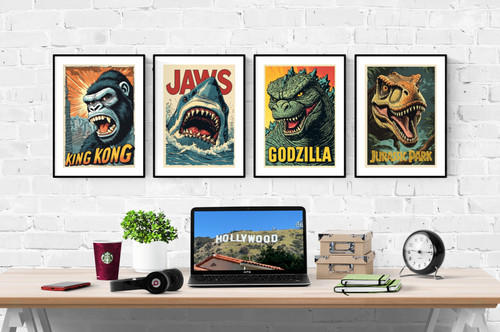 Jaws king kong monster movie - jaws,