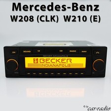 Becker Sat Nav Indianapolis BE7920 for Mercedes W208 W210 Radio CLK E Class MP3-CD
