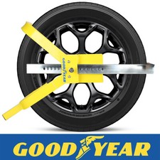 Goodyear Extendable Car Tyre Wheel Clamp Anti Theft 13 to 18 Inch Anti-Scratch