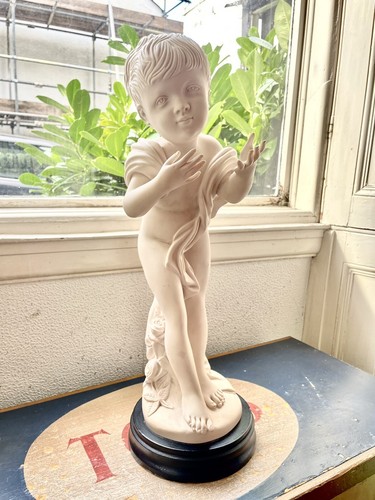 Marble statue young - marble, statue.