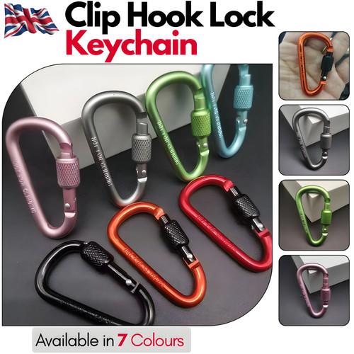 Carabiner clip screw - carabiner, d
