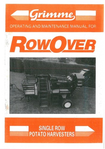 Grimme potato harvester row - grimme,