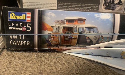 Revell camper model - camper,