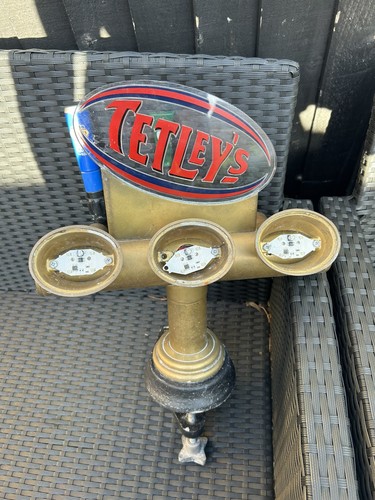 Vintage tetleys beer - beer, tap