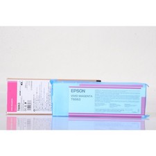 Epson Stylus Pro 4880 Ink Cartridge Vivid Magenta 220Ml T6063 #C13T606300 -