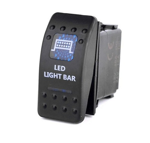 Blue led light bar dashboard - bar,