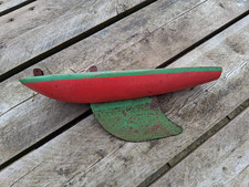 VINTAGE WOODEN STAR POND YACHT