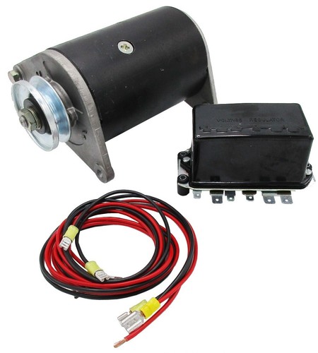 Alternator with regulator - dc,