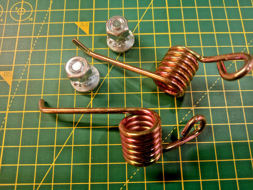 Scarifier spring tip tines - spring,
