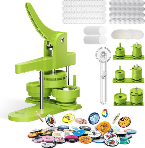 Badge maker button press - maker,
