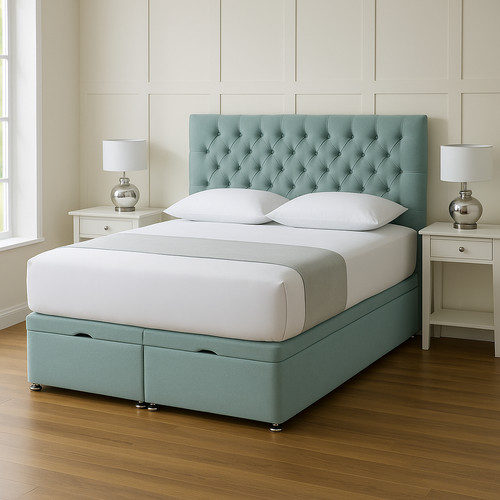 Chesterfield ottoman divan - divan, bed