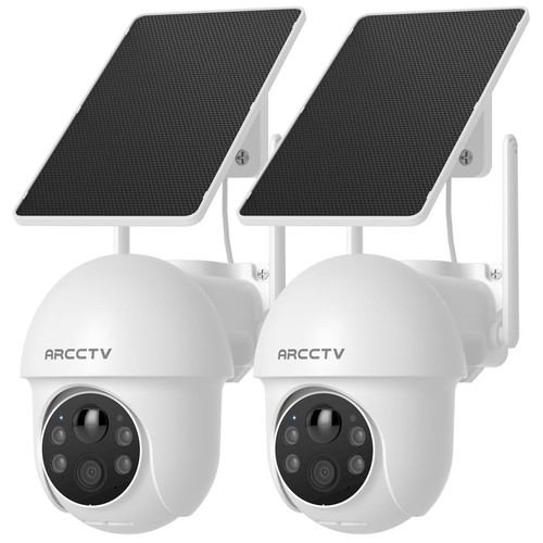 Arcctv 4mp outdoor solar - arcctv,