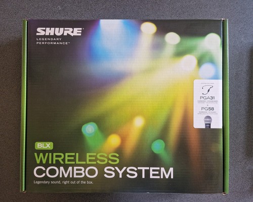 Shure blx wireless combo - wireless,