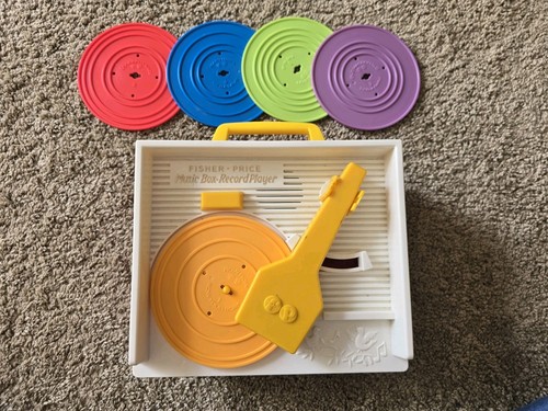 Fisher price music box record - music,
