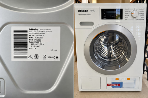 Miele wce660 washing - wce660, machine