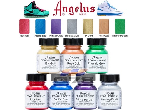 Angelus acrylic leather shoe - acrylic,