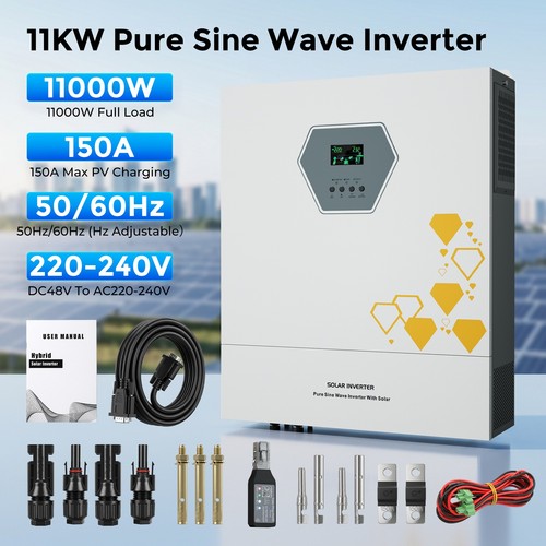 48v 11000w hybrid inverter - 48v,