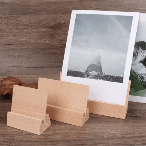 Wooden card display - wooden,