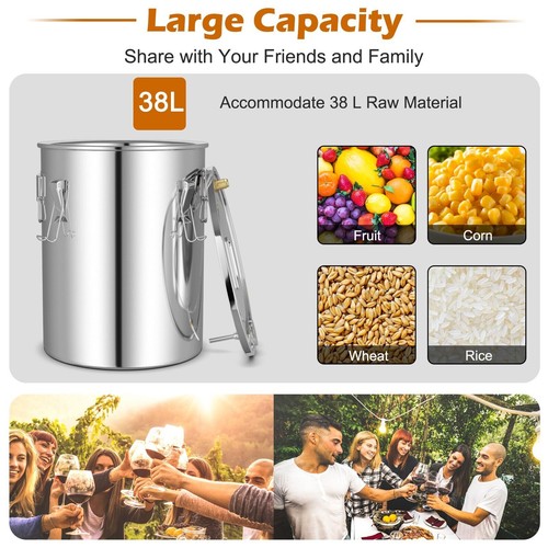 Pots 38l stainless - 38l,
