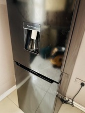 HISENSE RB435N4WFE 60/40 Fridge Freezer - Black Stainless Steel