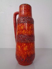 Vintage Fat Lava Scheurich 275-28 Ceramic Vase 70s