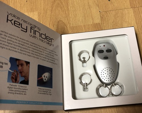 Voice recording key finder - recording,