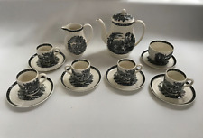 14 pc Wedgwood Lugano coffee