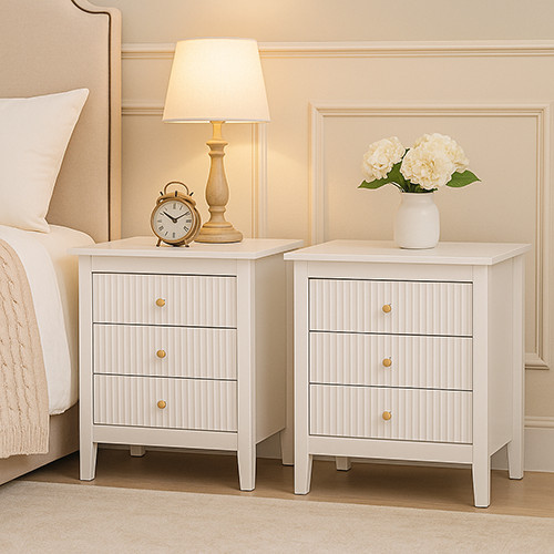 Pair white three - of,
