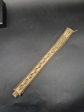 Vintage Heavy 9ct Rolled Gold 8" Bracelet 70g