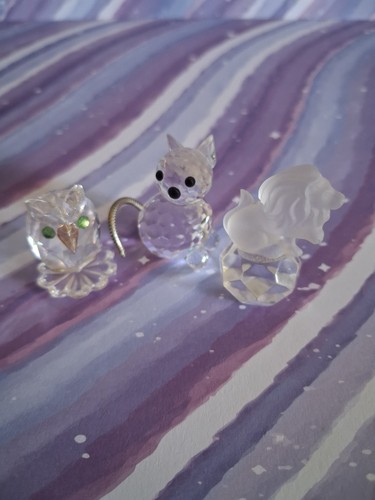 Glass ornaments cat - glass,