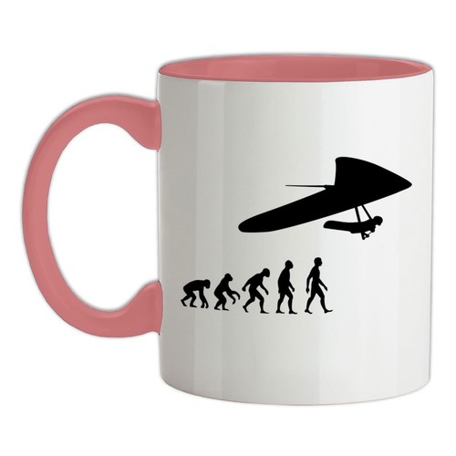 Evolution man hang glider - of,