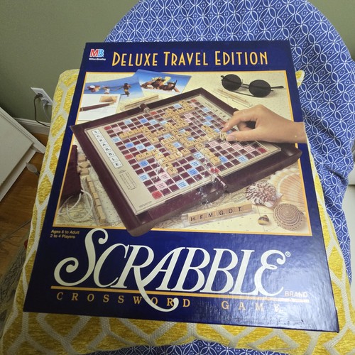 Scrabble deluxe travel edition - travel,