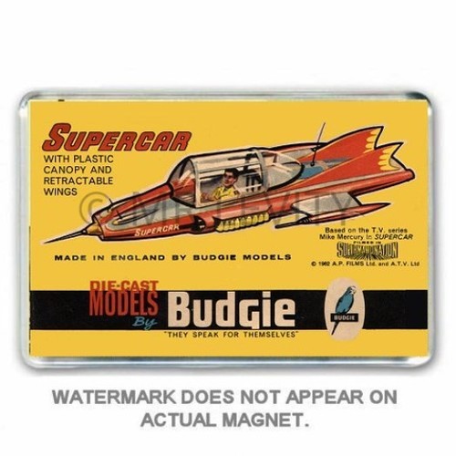Retro budgie diecast - tv,