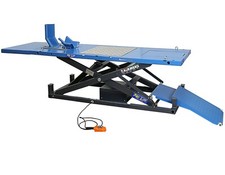 1000kg Motorcycle Lift Scissor Lift Electric Drive Special Length 2800mm W2227