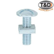 Timco M6x20 Zinc Flat Head