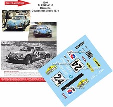 DECALS 1/32 REF 1094 ALPINE