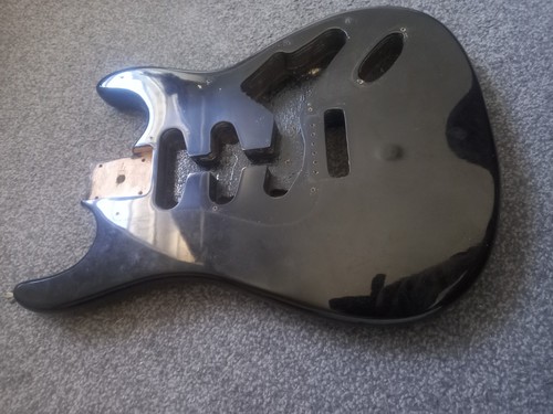 Electric guitar body - body, project