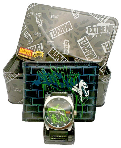 Incredible hulk watch wallet - hulk,