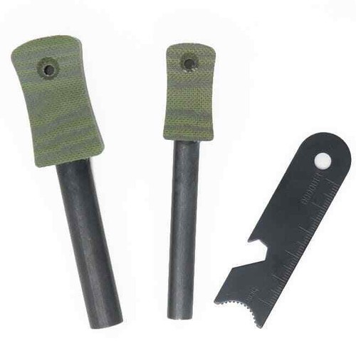 Tbs green micarta - army, or