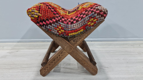 Turkish stool handmade - turkish, stool,