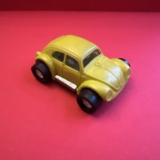 Vintage TONKA Mini Totes Volkswagen VW Beetle Bug Car - Lime Green VGC