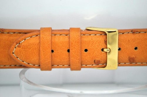 Genuine ostrich leather watch - genuine,