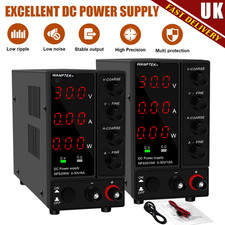 DC Bench Power Supply 30V 10A / 6A LED Precision Lab Digital Adjustable Variable
