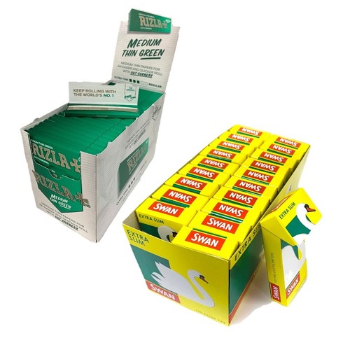 1200 rizla green - green, swan