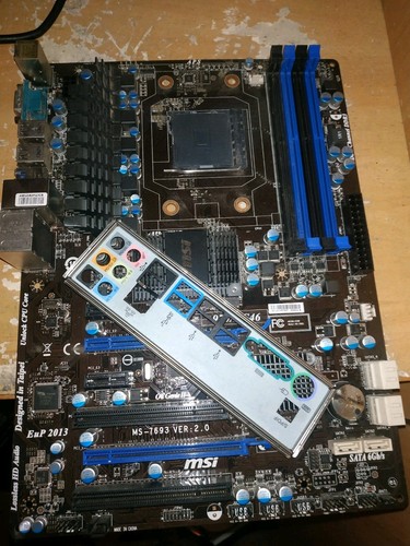 Msi 970a g46 am3 motherboard - 970a-g46, am3+