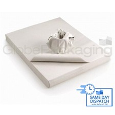 100 Sheets Of THICK WHITE PACKING OFFCUTS CHIPSHOP PAPER Newspaper Offcuts