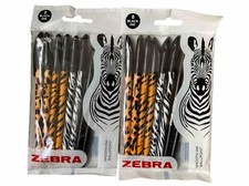 16 Zebra Smooth Ink Ballpoint